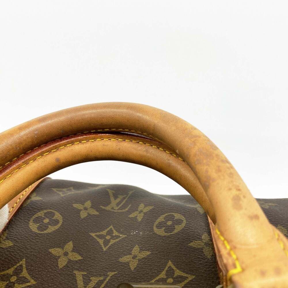 LOUIS VUITTON Brown Monogram Keepall 60 Boston Bag - Picture 9 of 11